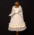 Sunday Paws × Lumiers — Handmade Linen Bow Dress